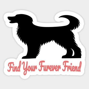 Loyal Silhouette - National Pet Day Sticker